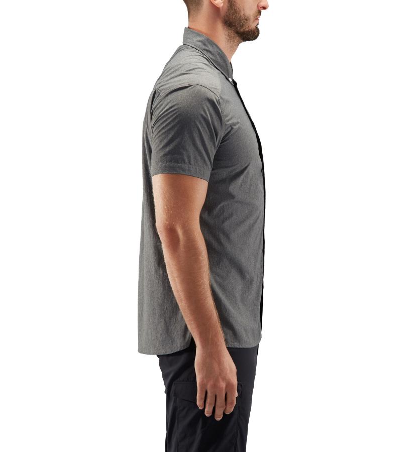 Haglöfs Mens Vejan Shirts Black New Zealand 87691IXQP